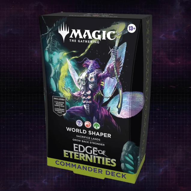 Commander Reinforcements World Shaper Galaxy Foil Bundle