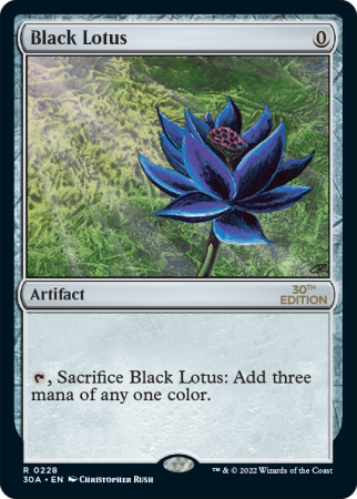 FOIL Black Lotus Japanese Duel Masters Parallel