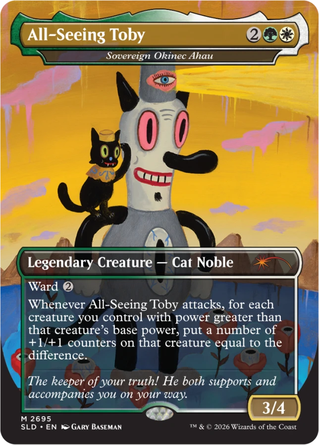 マジック：ザ・ギャザリング Magic Secret Lair Toby's Journey Toby's Journey by Gary Baseman | Secret Lair