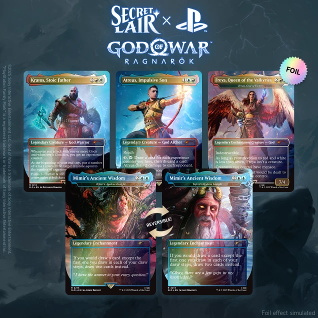 Secret Lair x God of War: Norse Foil Edition