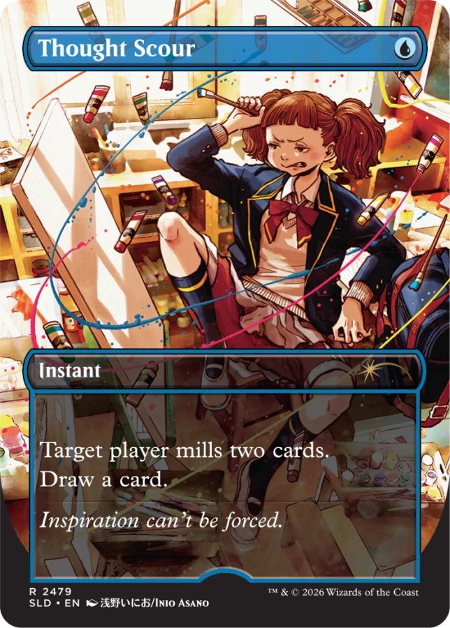 MTG Secret Lair x 魔法学院青春白書 foil Mahō Gakuin Seishun Hakusho — 魔法学院青春白書 | Secret Lair store