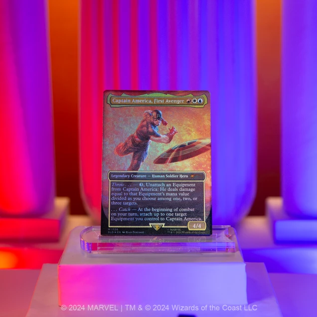Secret Lair x Marvel's Captain America Foil Edition