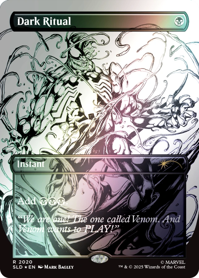 Secret Lair x Marvel's Spider-Man: Venom Unleashed (Inks) Foil