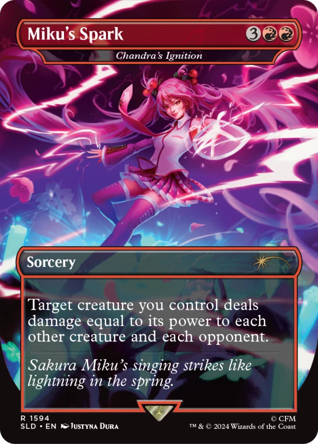 Secret Lair x Hatsune Miku: Sakura Superstar EN | Secret Lair