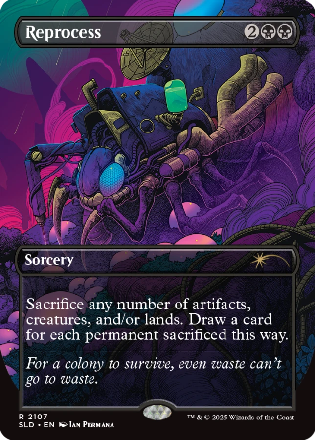 Secret Lair Alien Auroras (GALAXY FOIL） Alien Auroras Galaxy Foil Edition | Secret Lair