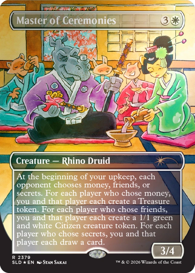 マジック：ザ・ギャザリング MTG Secret Lair Stan Sakai e8a70b67ec68e21e8ed9ed769644e0