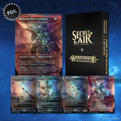Secret Lair x Warhammer Age of Sigmar Foil Edition | Secret Lair