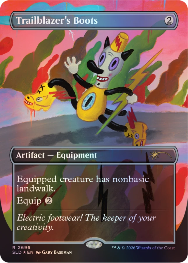 Toby's Journey by Gary Baseman Foil Edition​ | Secret Lair
