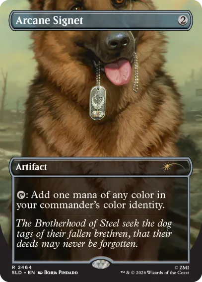 mtg Secret Lair Fallout Greet the Dog ×2 f44e665b10fcda5a993e294ca37d55
