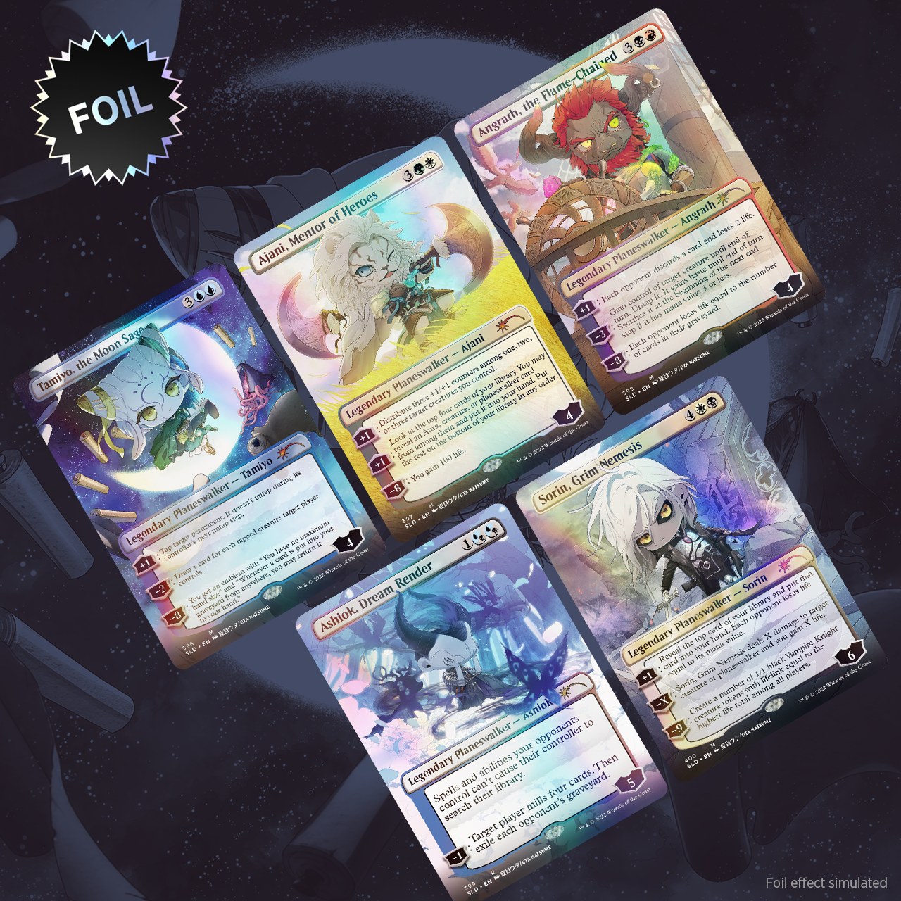 ☆安心の定価販売☆】 MTG 花の絨毯 foil secret lair マジック：ザ 