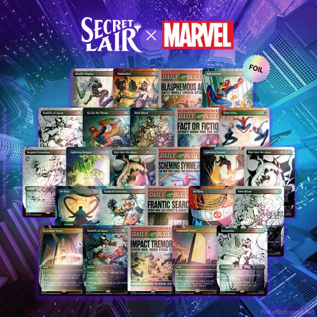 The Foil Web-Slinger Bundle