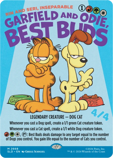 Secret Lair x Garfield: Motivationally Challenged​
