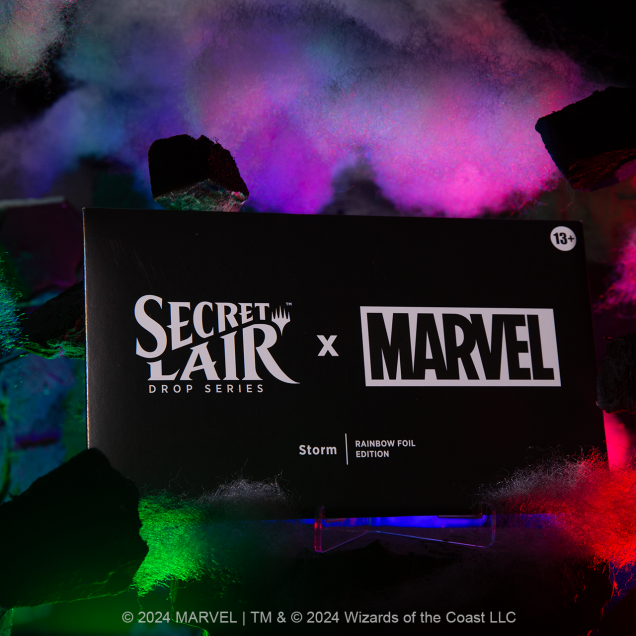 Secret Lair x Marvel's Storm Foil Edition