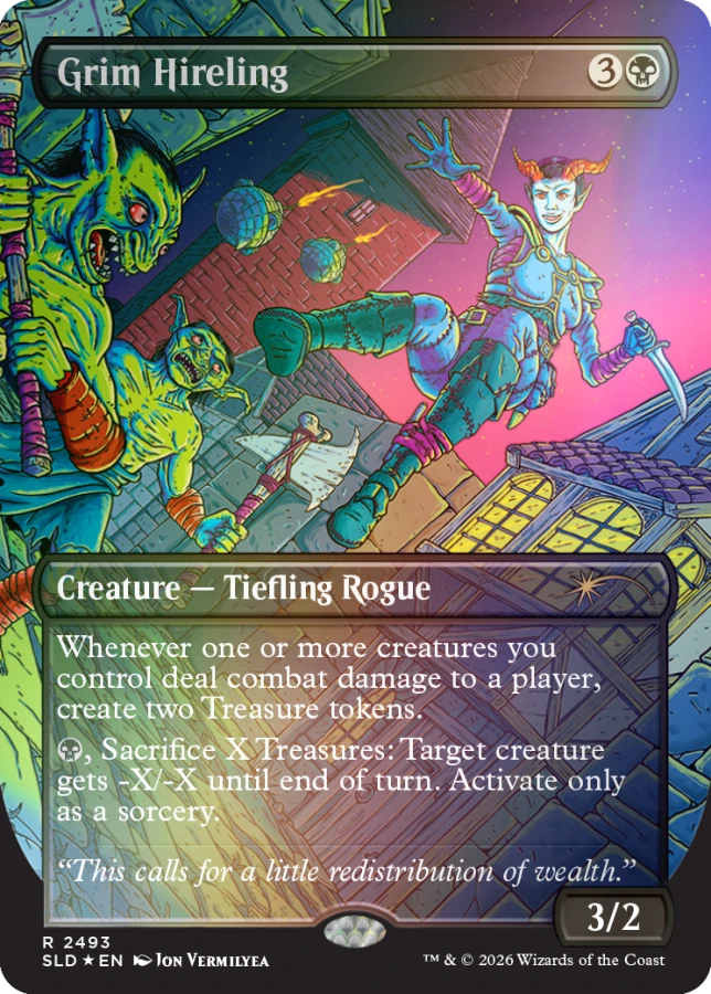 Secret Lair x Dungeons & Dragons®: Shadows Over Baldur's Gate Foil