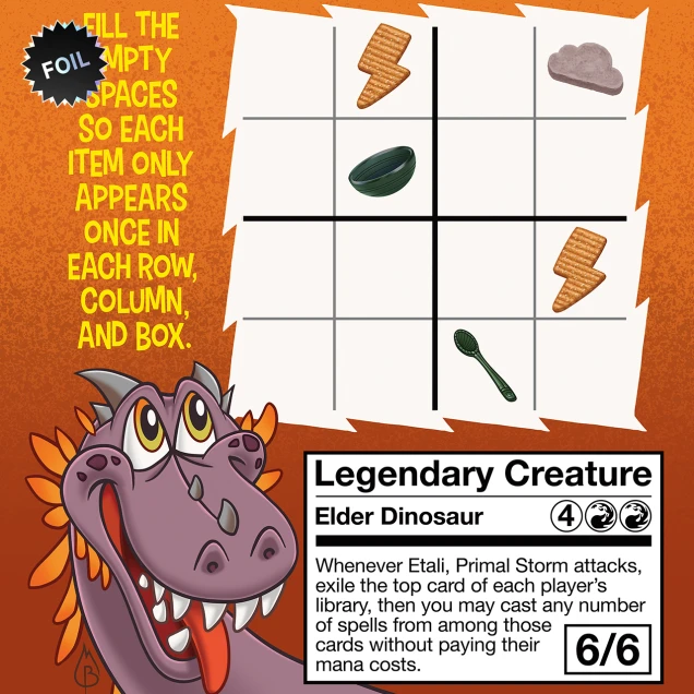 Just Add Milk Foil Edition