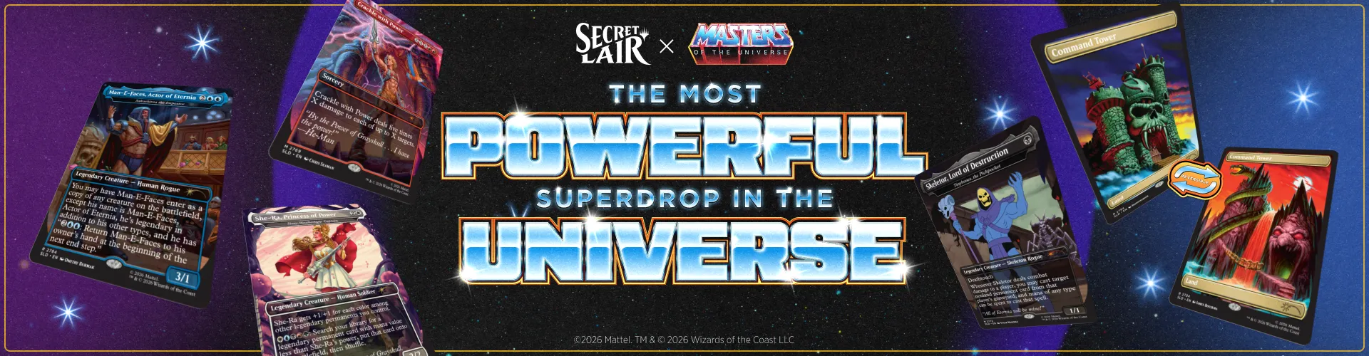 The Most Powerful Superdrop in the Universe