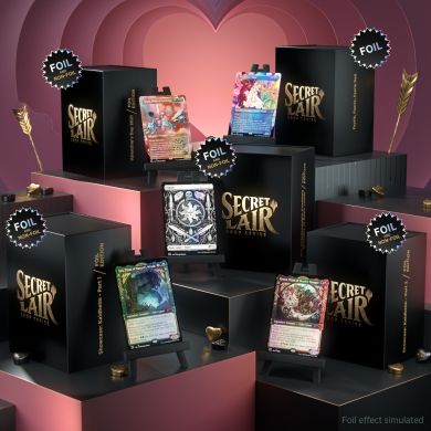 日本限定モデル 花の絨毯 Mtg Foil Drop Lair Secret マジック ザ ギャザリング