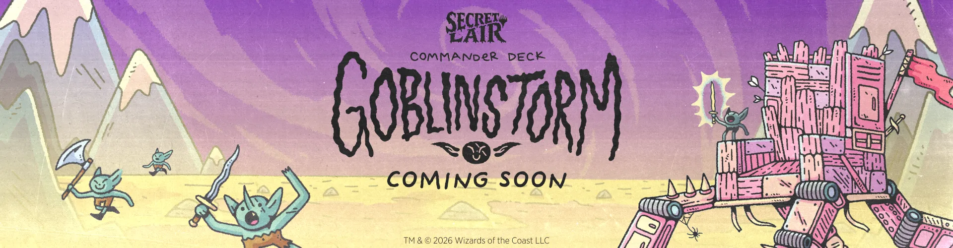 Secret Lair Commander Deck: Goblin Storm