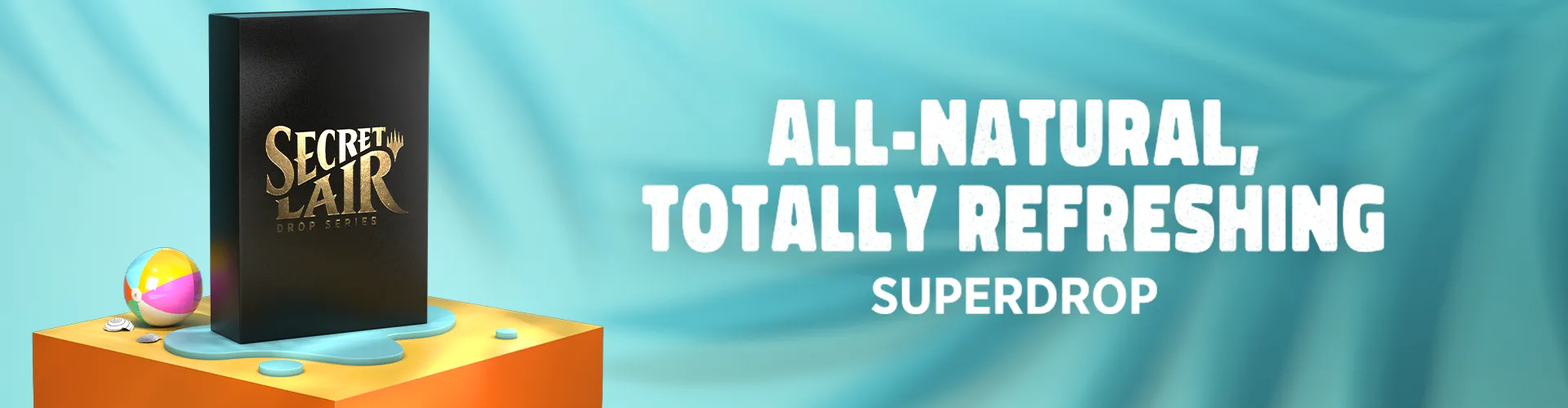 All-Natural, Totally Refreshing Superdrop Header Banner