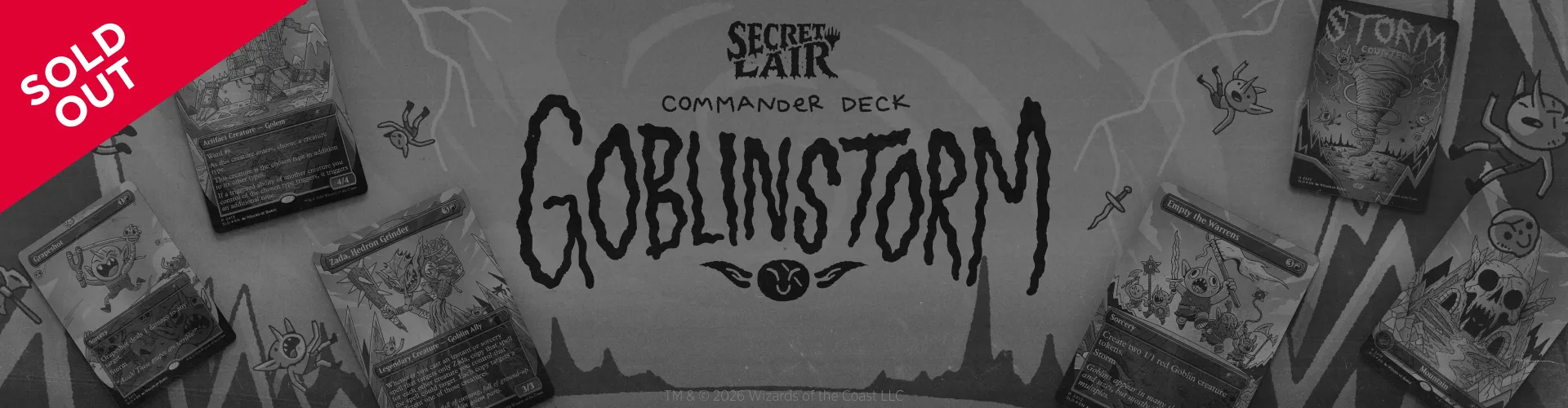Secret Lair Commander Deck: Goblin Storm