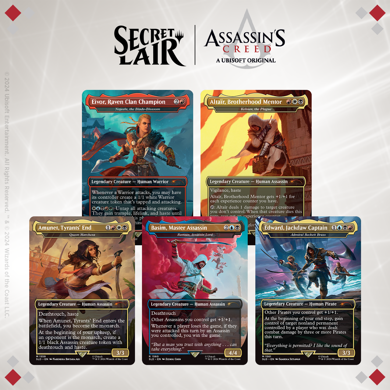 Secret Lair x Assassin’s Creed: Lethal Legends | Secret Lair