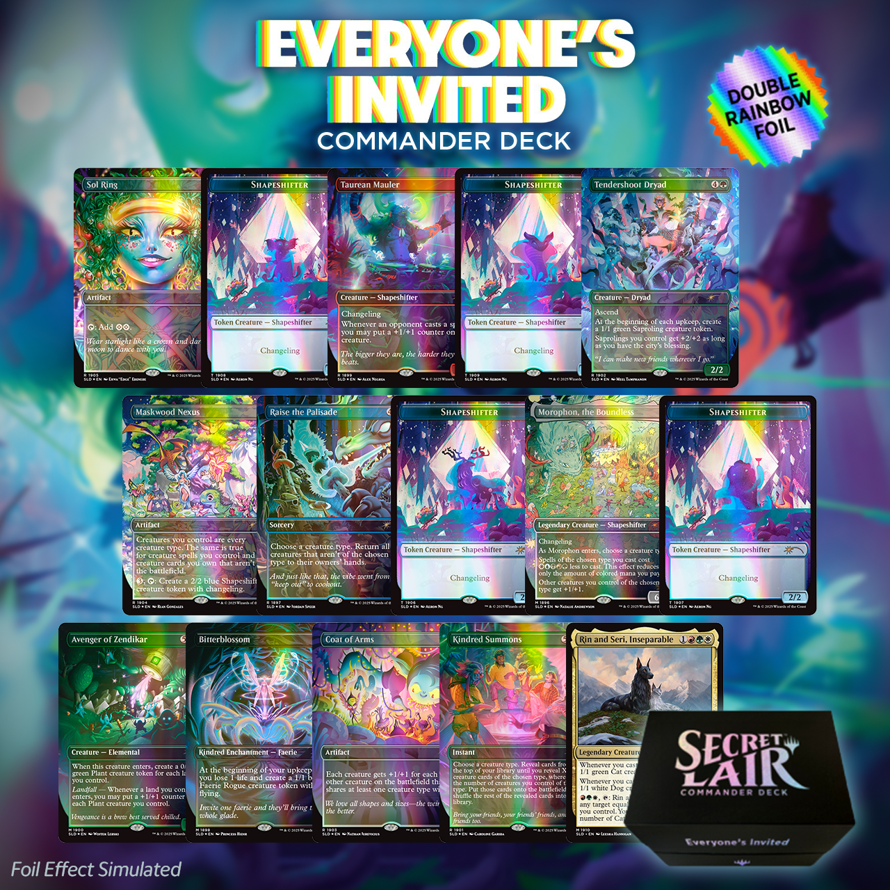 Secret Lair Commander Deck: Everyone is Invited | Secret Lair store