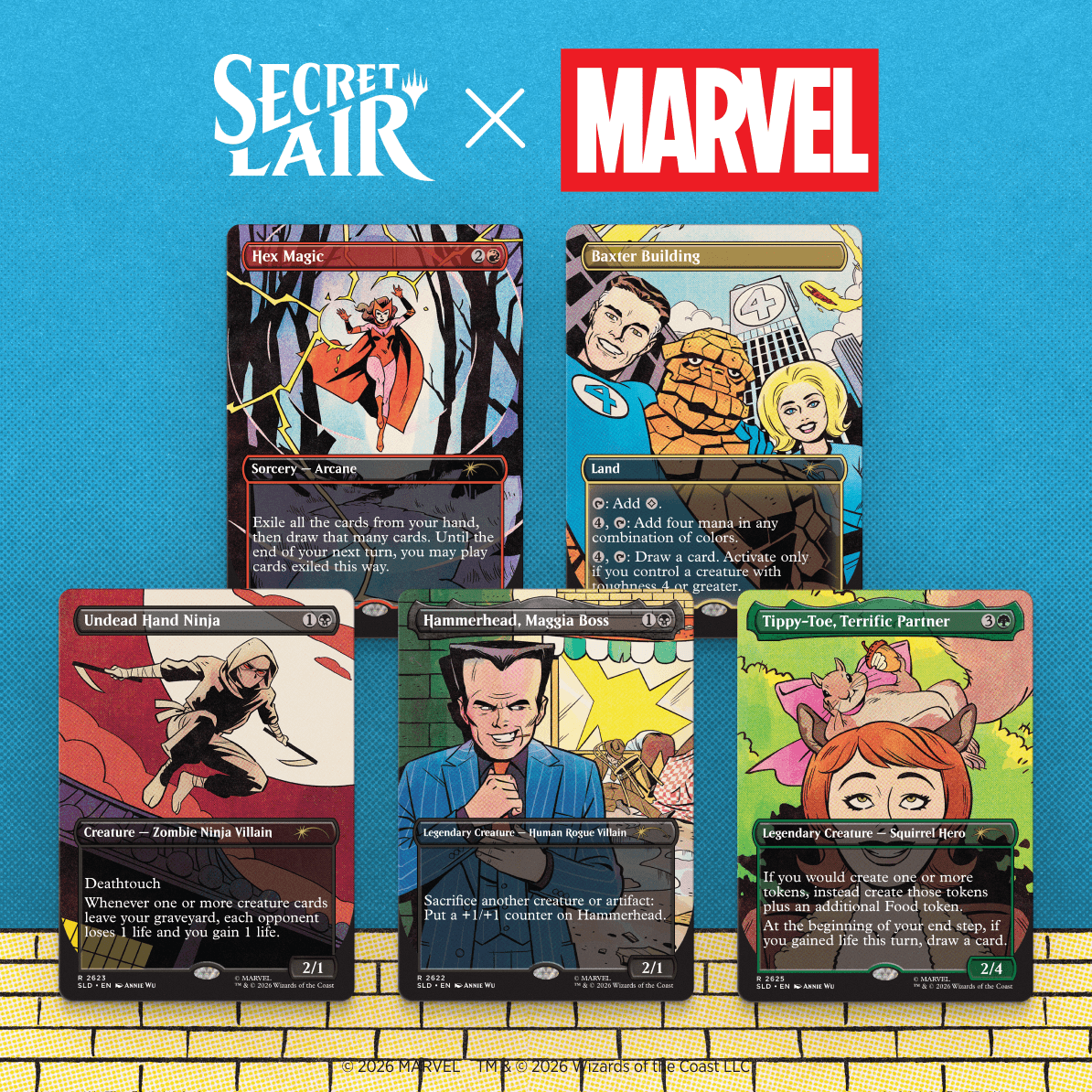 Secret Lair x Marvel: Spinner Rack Specials | Secret Lair