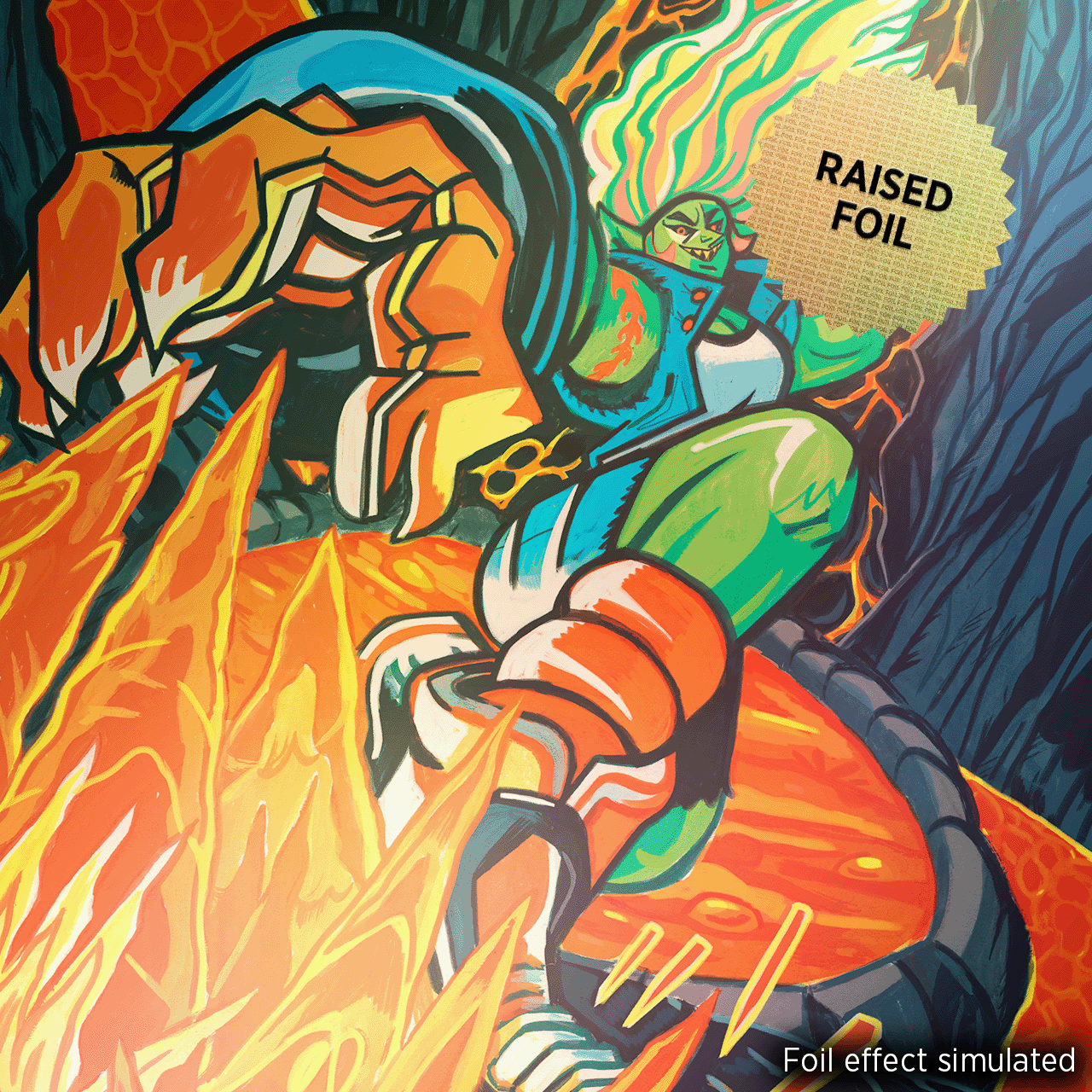 EVERYTHING IS ON FIRE Playset Bundle Raised Foil Edition | Secret Lair