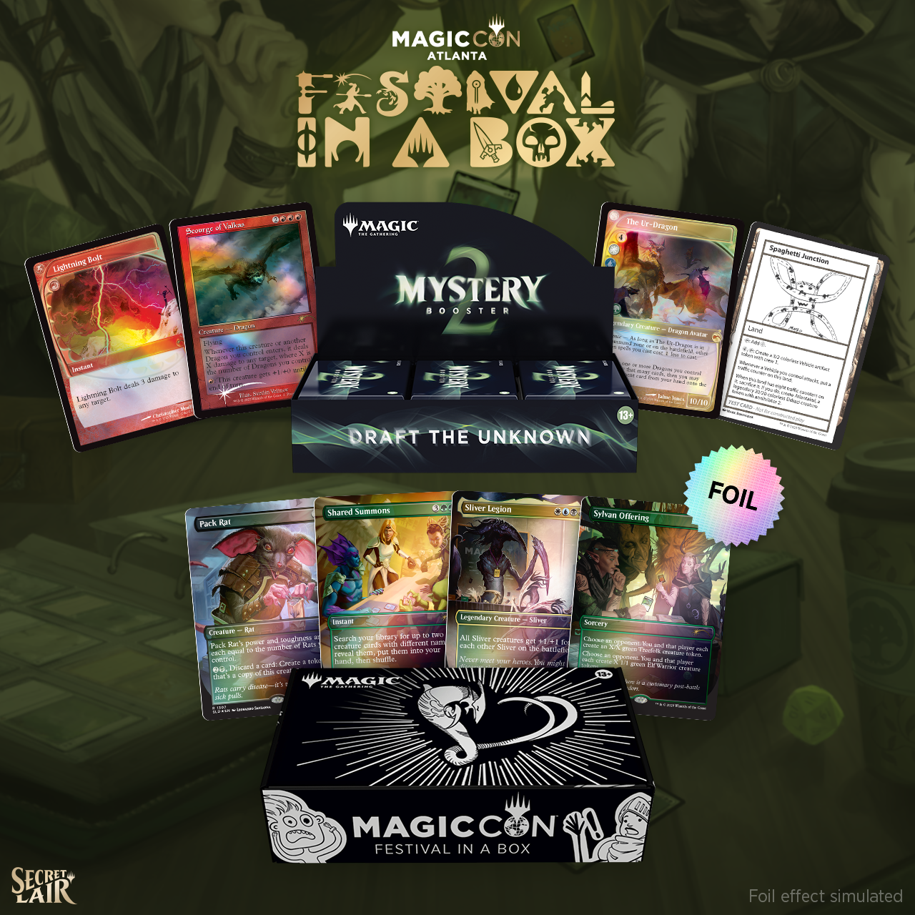 マジック：ザ・ギャザリング MTG MagicCon:Festival in a Box Atlanta Festival in a Box: Atlanta 2025 | Secret Lair store