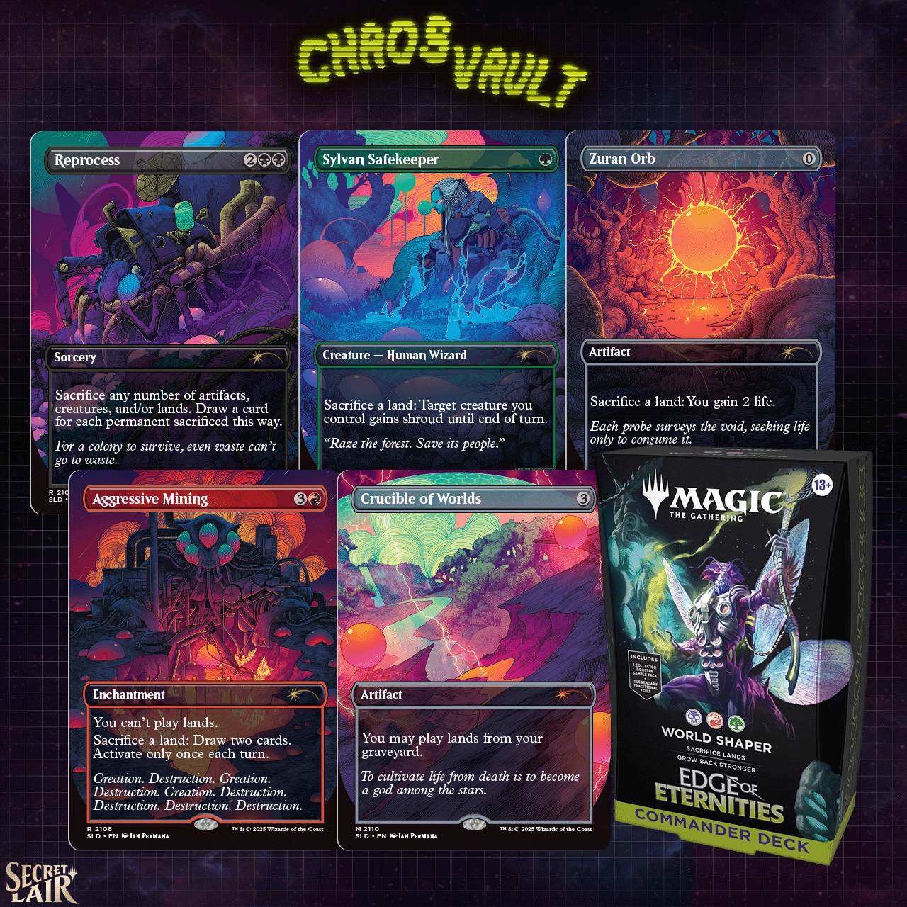 Commander Reinforcements World Shaper Bundle | Secret Lair