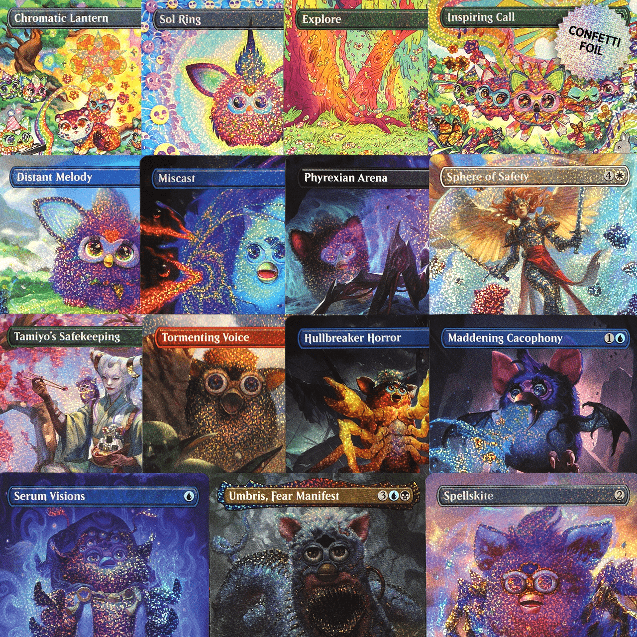 The Ay-loh Tee-wee-lah Confetti Foil Bundle | Secret Lair