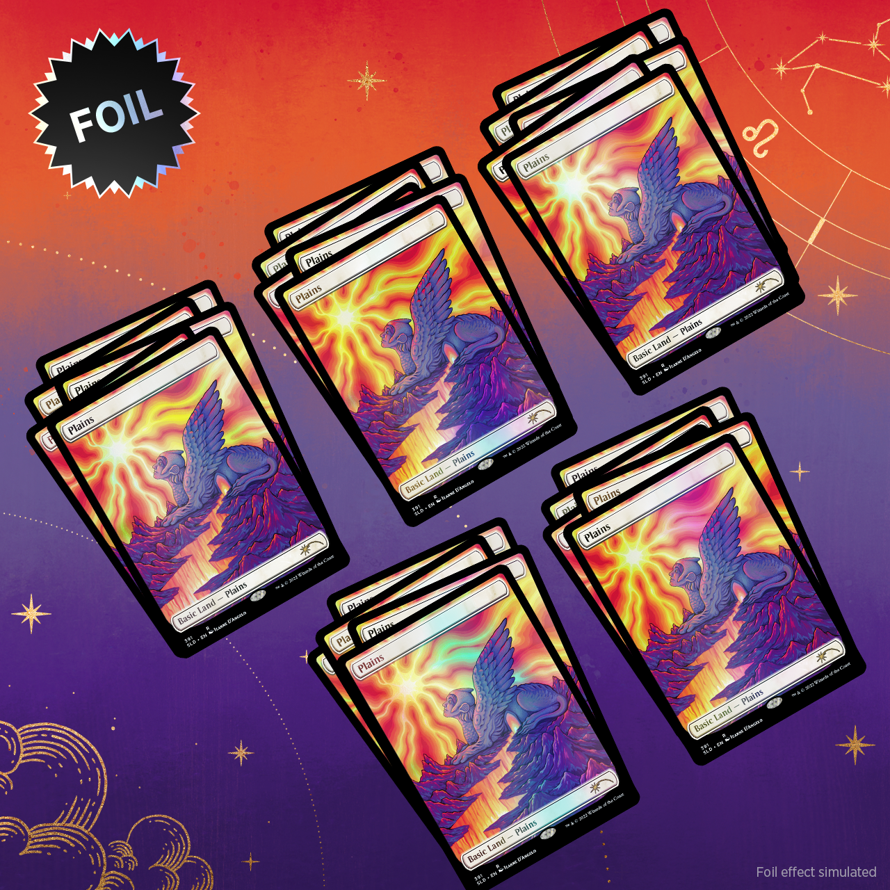 The Astrology Lands: Leo Foil Bundle