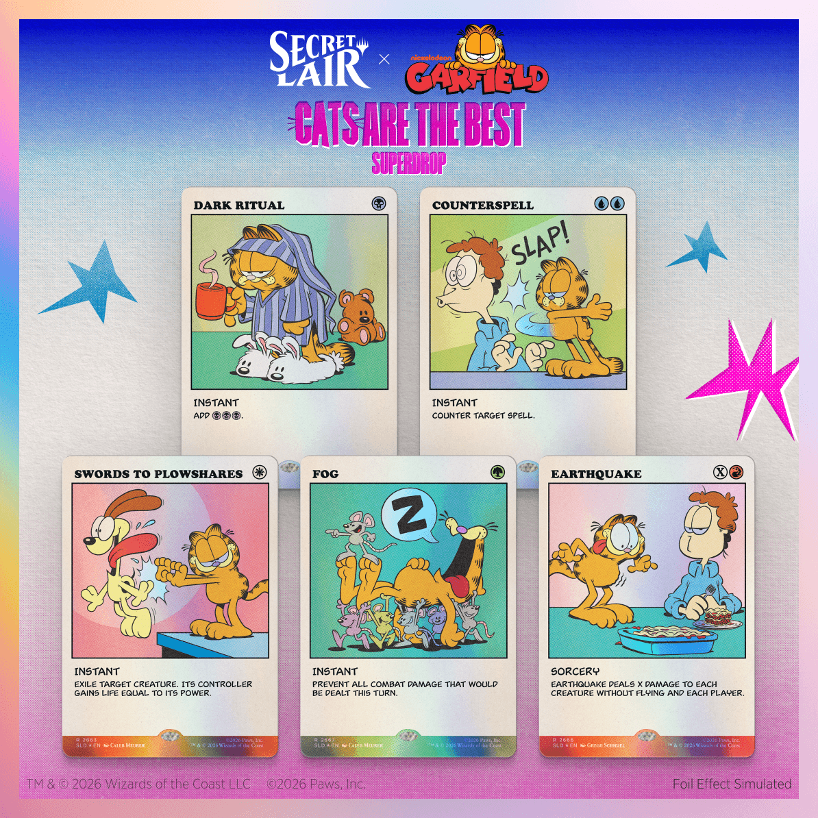 Secret Lair x Garfield: As Intended Foil Edition​ | Secret Lair