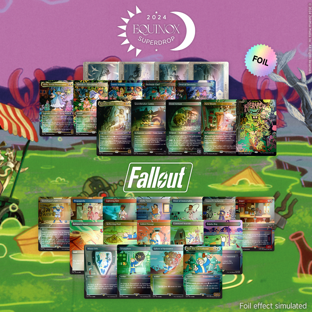 Secret Lair x Fallout®: Points of Interest Foil Edition