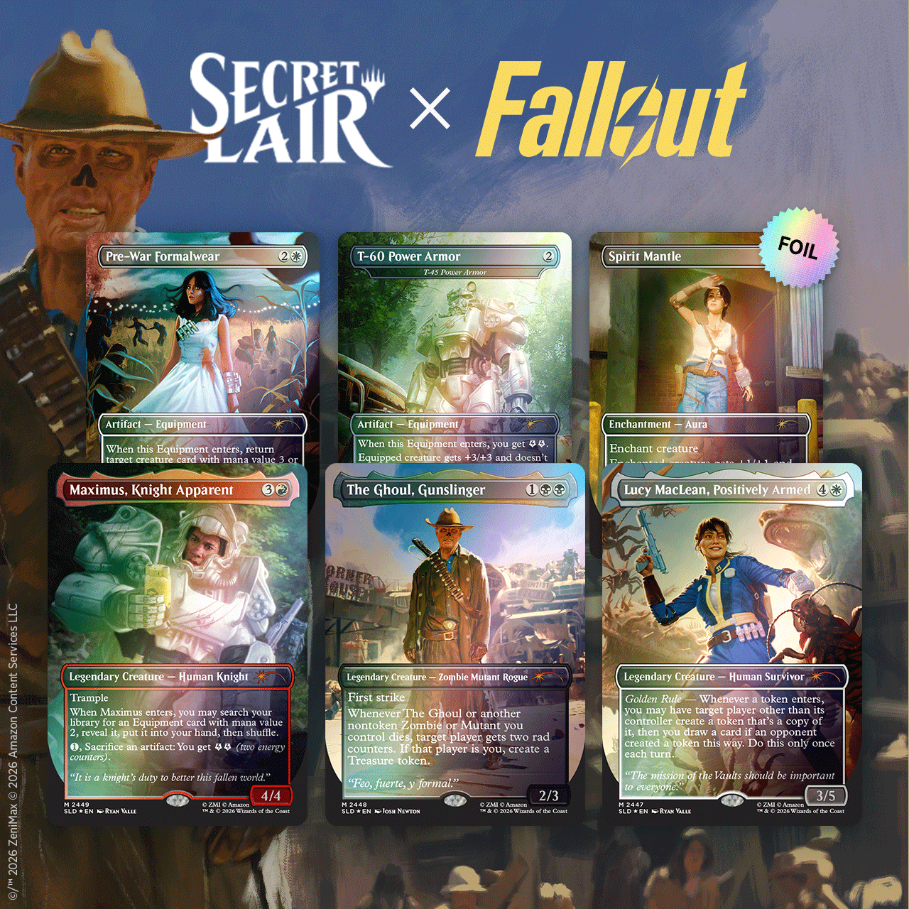 Secret Lair x Fallout®: Beyond Vault 33 Foil Edition | Secret Lair store