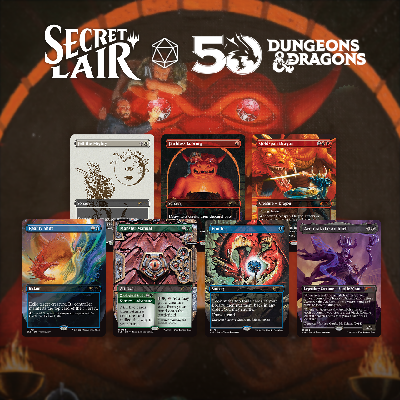 Secret Lair x Dungeons & Dragons®: An Exhibition of