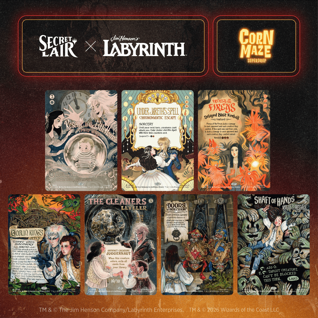 Secret Lair x Labyrinth: Through the Labyrinth | Secret Lair