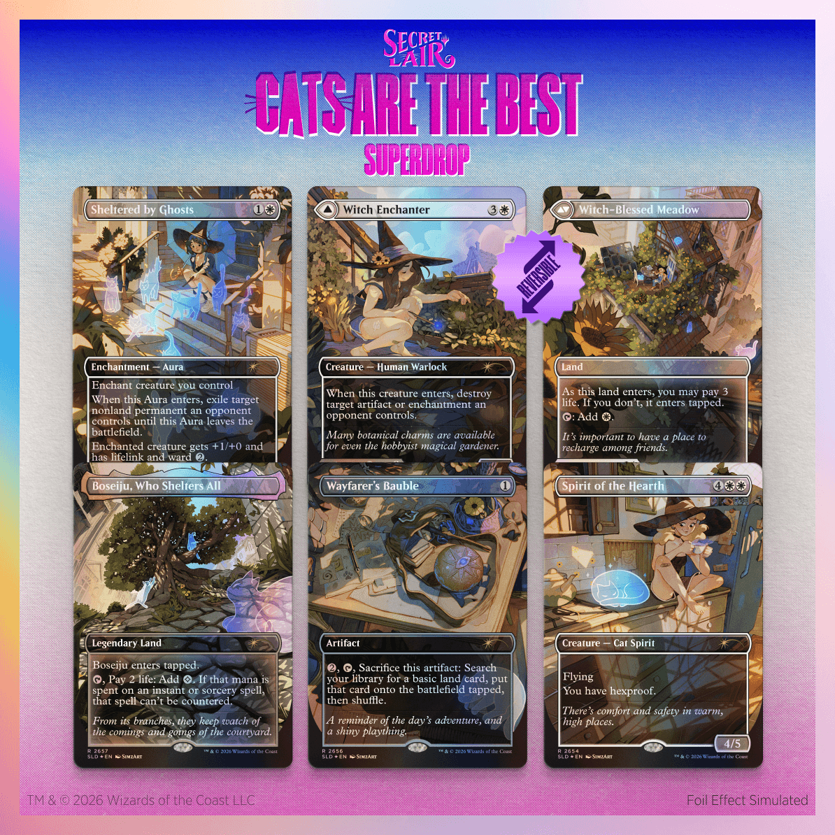Witch's Familiar Foil Edition​ | Secret Lair