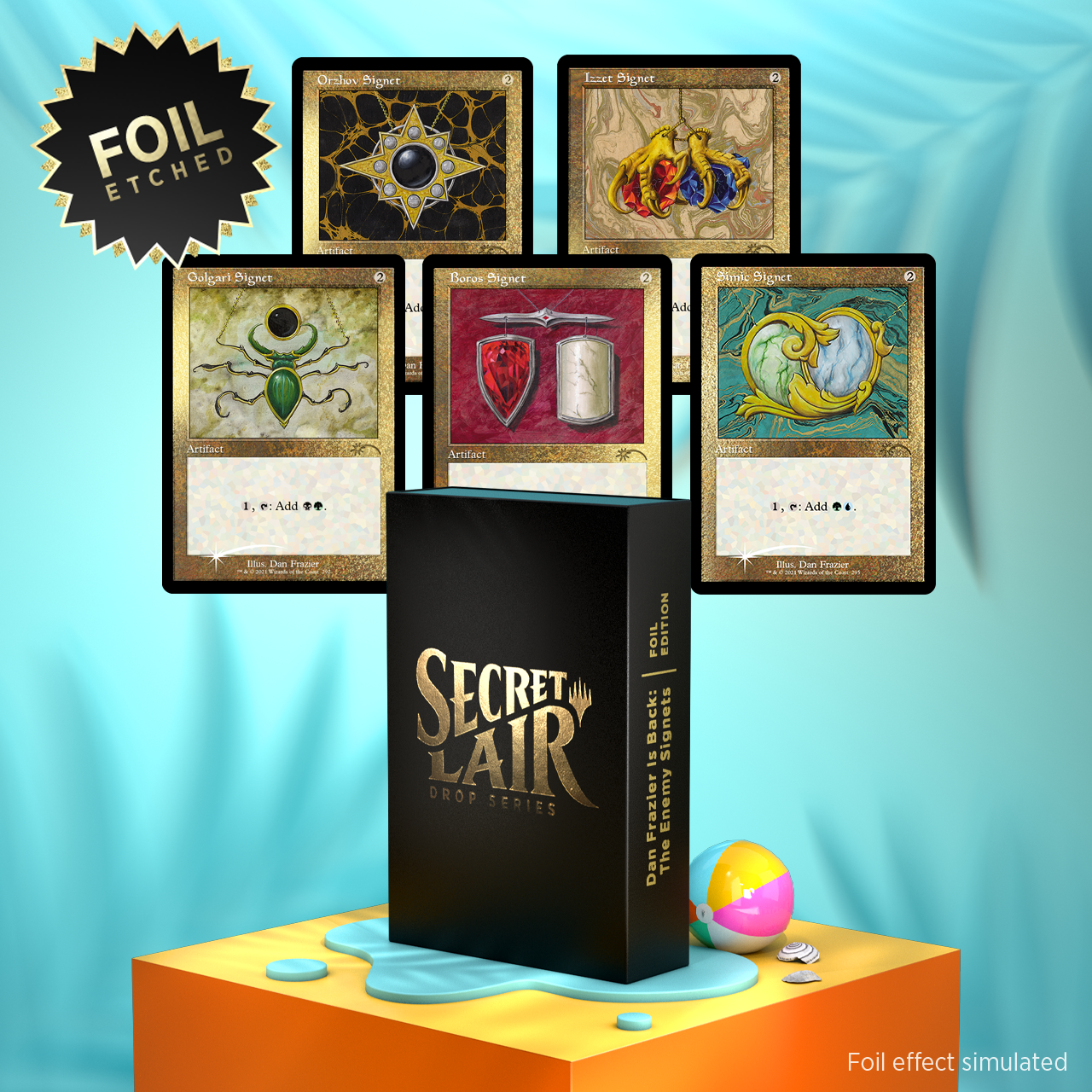 マジック：ザ・ギャザリング Dan Frazier: The Enemy Signets Foil Dan Frazier is Back: The Enemy Signets Foil Edition | Secret Lair