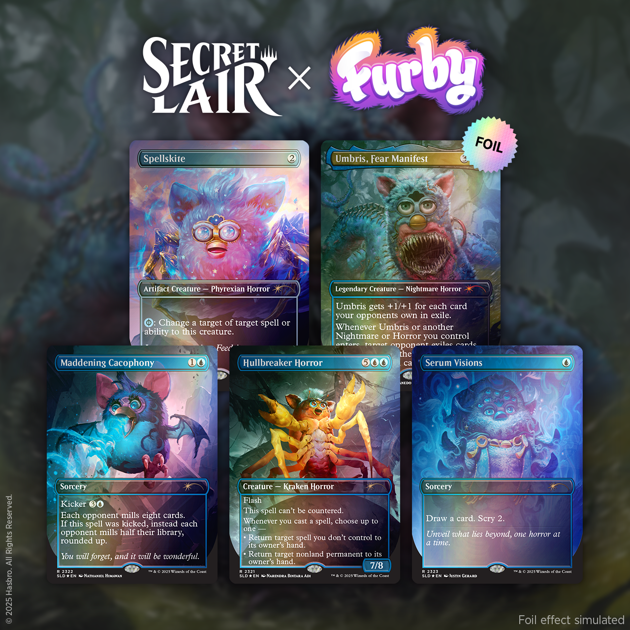 Secret Lair x Furby: The Oddbodies Foil Edition​ | Secret Lair