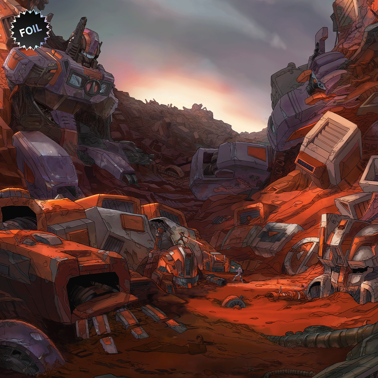 Secret Lair TRANSFORMERS FOIL バンドル Transformers: Optimus Prime vs. Megatron Foil Edition