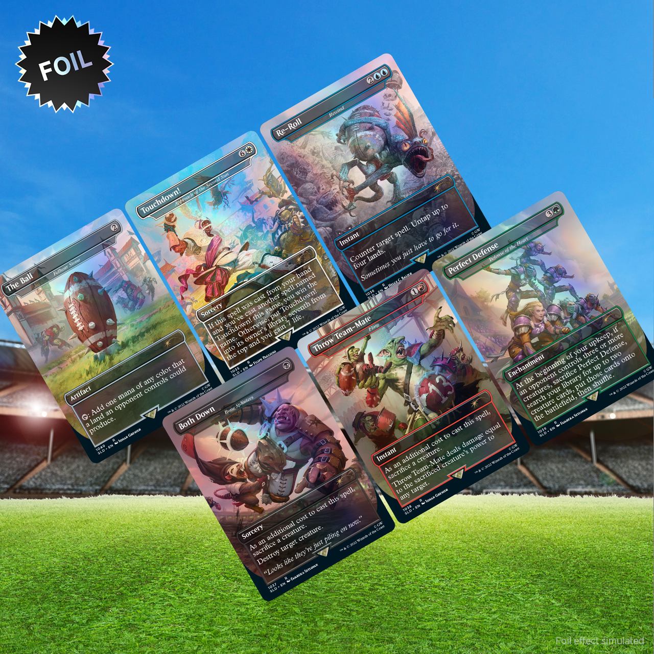 Secret Lair x Blood Bowl Foil Edition