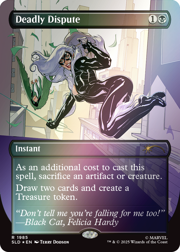 Secret Lair x Marvel's Spider-Man: Villainous Plots Foil Edition