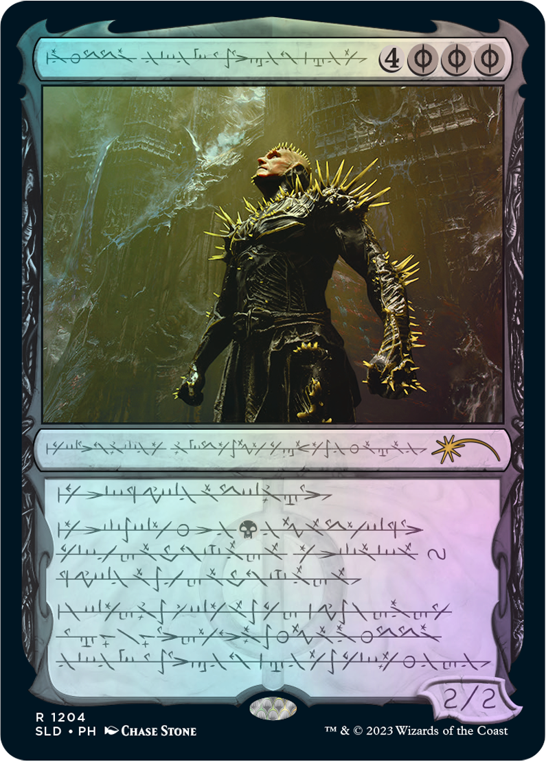 Secret Lair Phyrexian Faves 通常版 4セット-