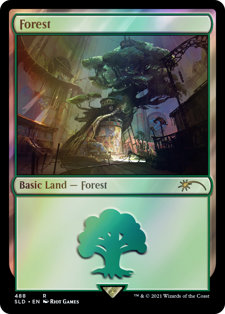 Secret Lair x Arcane: Lands Foil Edition | Secret Lair