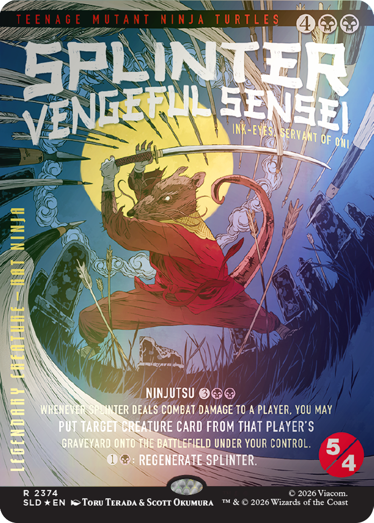 Secret Lair x Teenage Mutant Ninja Turtles: The Last Ronin Foil