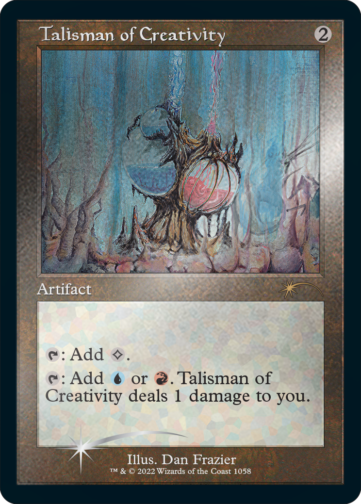 Dan Frazier Is Back Again: The Enemy Talismans Foil Etched Edition 