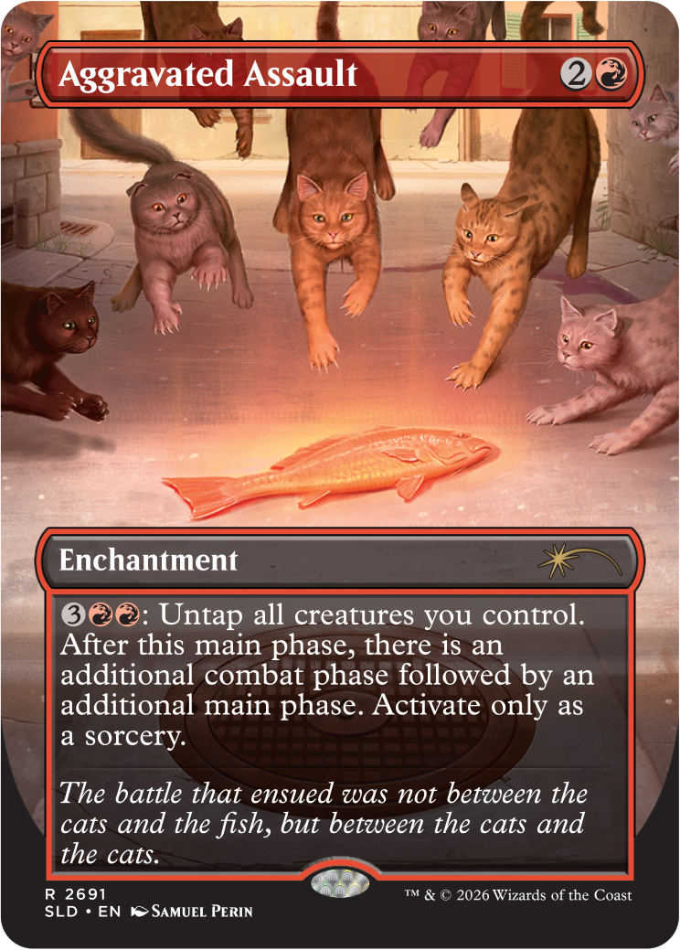 未開封 Cats of Chaos MTG SLD Cats of Chaos​ | Secret Lair