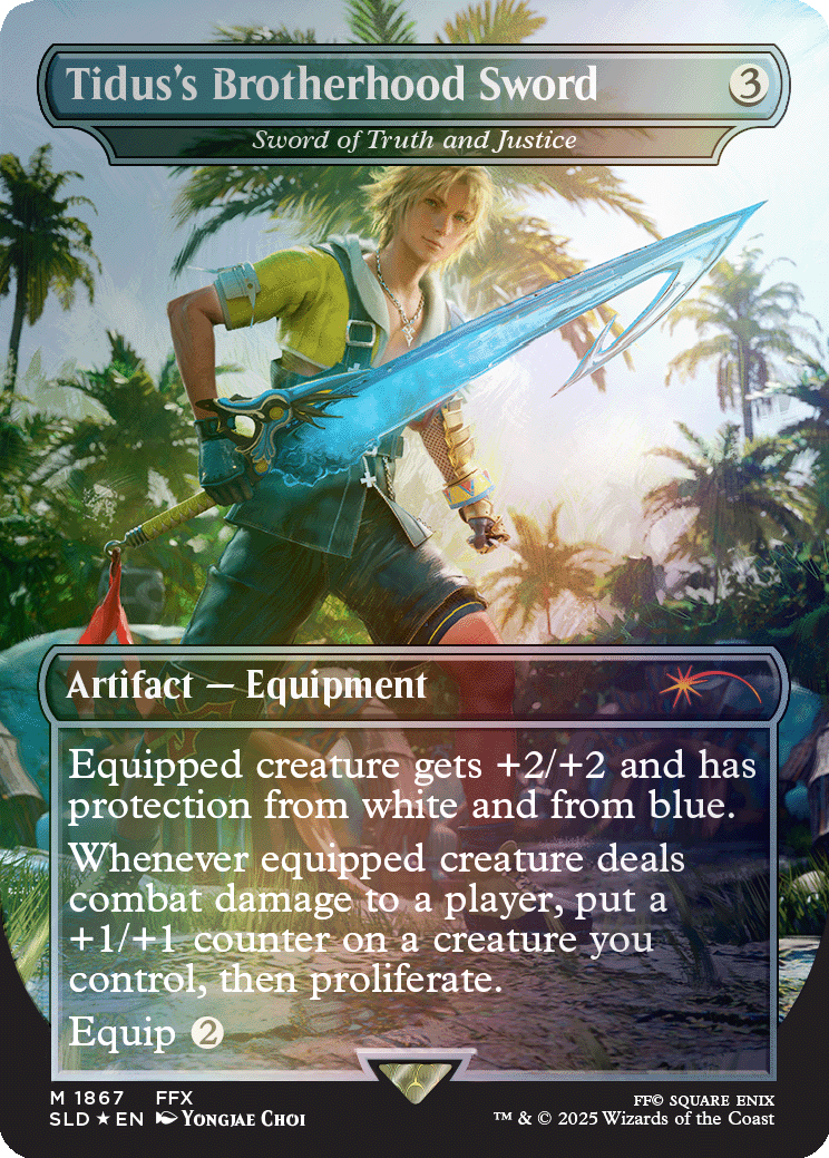 Secret Lair x FINAL FANTASY: Weapons EN Foil Edition