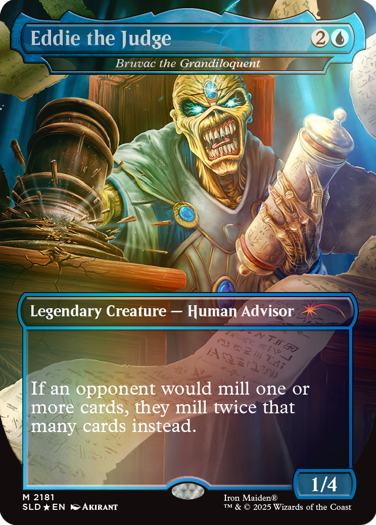 Secret Lair x Iron Maiden: Eddie Unchained Foil​ Edition | Secret Lair